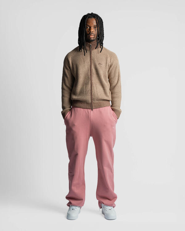 dime-double-zipper-knit-camel-